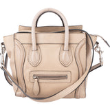 Celine Leather Luggage Handbag