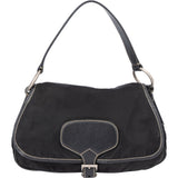 Prada Black Nylon Triangle Handbag
