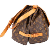 Louis Vuitton Canvas Monogram Saumur 35 Crossbody Bag