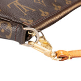 Louis Vuitton Canvas Monogram Pochette Accessoire Handbag