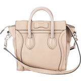 Celine Leather Luggage Handbag