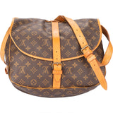 Louis Vuitton Canvas Monogram Saumur 35 Crossbody Bag