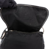 Prada Black Nylon Triangle Handbag