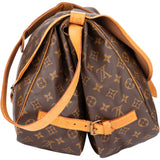 Louis Vuitton Canvas Monogram Saumur 35 Crossbody Bag