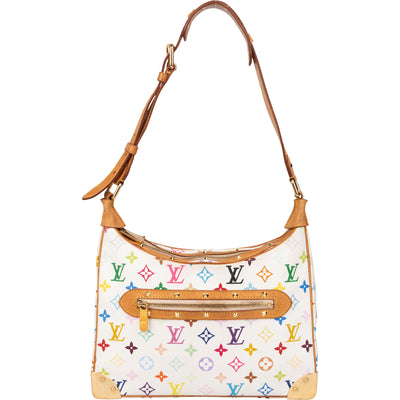 Louis Vuitton Limited Murakami Multicolor Boulogne Crossbody Bag - vintageandkickz