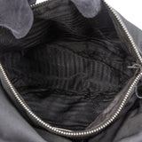 Prada Black Nylon Triangle Handbag