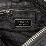 Prada Black Nylon Triangle Handbag