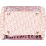 Christian Dior Transparent Trotter Monogram Bowler Handbag