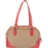 Prada Jacquaurd Monogram Handbag