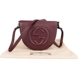 Gucci Leather GG Soho Crossbody Bag