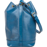 Louis Vuitton Bleu Epi Leather Sac Noe Grande Shoulder Bag