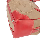Prada Jacquaurd Monogram Handbag