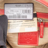 Prada Jacquaurd Monogram Handbag