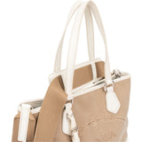 Prada Jacquard Monogram Handbag