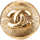 Chanel Golden CC Starburst Brooch