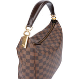 Louis Vuitton Damier Ebene Monogram Portobello PM Handbag