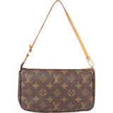 Louis Vuitton Canvas Monogram Pochette Accessoire Handbag