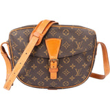 Louis Vuitton Canvas Monogram Jeune Fille GM Crossbody Bag