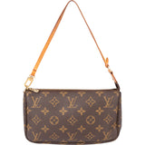 Louis Vuitton Canvas Monogram Pochette Accessoire Handbag