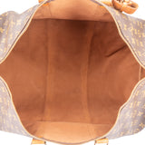 Louis Vuitton Canvas Monogram Keepall 55 Bandouliere