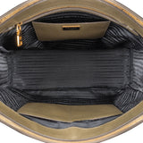 Prada Green Saffiano Leather Galleria Handbag