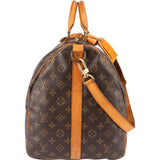 Louis Vuitton Canvas Monogram Keepall 55 Bandouliere