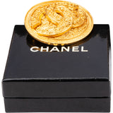 Chanel Golden Coco Mark Brooch