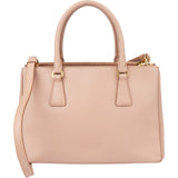 Prada Rose Saffiano Leather Galleria Handbag