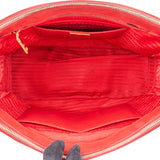 Prada Bicolor Saffiano Leather Galleria Handbag