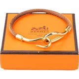 Hermès Gold Plated Jumbo Hook Bracelet