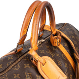Louis Vuitton Canvas Monogram Keepall 55 Bandouliere