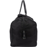 Prada Black Nylon Triangle Duffle Bag 60