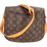 Louis Vuitton Canvas Monogram Saint Cloud GM Crossbody Bag