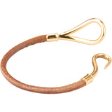 Hermès Gold Plated Jumbo Hook Bracelet