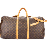 Louis Vuitton Canvas Monogram Keepall 60 Bandouliere