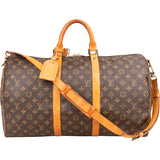 Louis Vuitton Canvas Monogram Keepall 50 Bandouliere