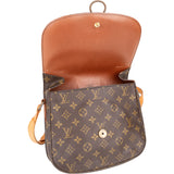 Louis Vuitton Canvas Monogram Saint Cloud GM Crossbody Bag