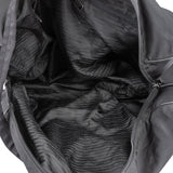 Prada Black Nylon Triangle Duffle Bag 60