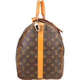 Louis Vuitton Canvas Monogram Keepall 50 Bandouliere