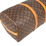 Louis Vuitton Canvas Monogram Keepall 50 Bandouliere