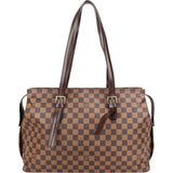 Louis Vuitton Damier Ebene Monogram Chelsea Shoulder Bag