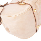 Miu Miu Rose Leather City Handbag