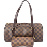 Louis Vuitton Damier Ebene Monogram Papillon Set Handbag