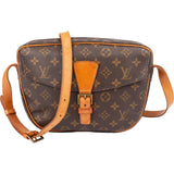 Louis Vuitton Canvas Monogram Jeune Fille GM Crossbody Bag