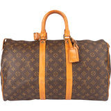 Louis Vuitton Canvas Monogram Keepall 45