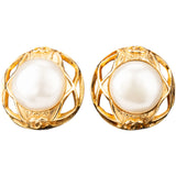 Chanel Golden Circel Earclips