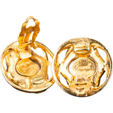 Chanel Golden Circel Earclips