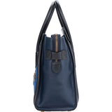 Celine Blue Tricolor Luggage Handbag