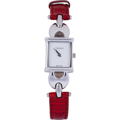 Gucci Silver Tone 1800L Horsebit Women Watch