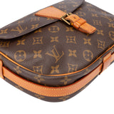 Louis Vuitton Canvas Monogram Jeune Fille GM Crossbody Bag